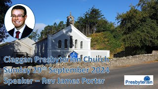 Claggan Presbyterian Church Service Sunday 29th September 2024 [upl. by Yortal]