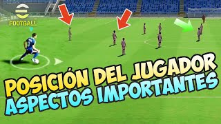 🏆 CÓMO POSICIONAR BIEN A TUS JUGADORES EN EFOOTBALL 🏆 [upl. by Theurich]