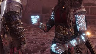 Freyas tattoo will max glows after Odins death WHY│GOD OF WAR RAGNAROK│4K Cutscenes video [upl. by Ebonee]