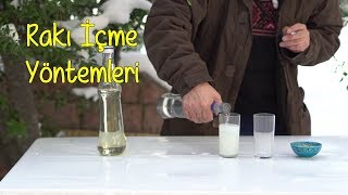 Rakı İçme Yöntemleri 1 2019 [upl. by Ahtnamas324]