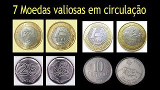 7 moedas valiosas que estão em circulação que podem ser sua [upl. by Amil189]