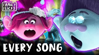 All The Troll Songs  Trolls Holiday 2017  Family Flicks [upl. by Akerdnuhs]