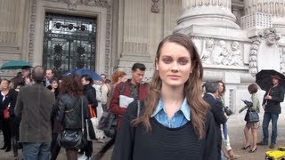 Fashion Week Paris 20122013 Exit CARVEN [upl. by Don]