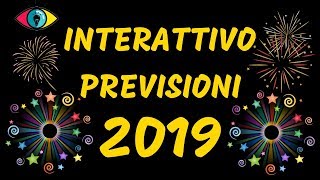 PREVISIONI 2019  LETTURA TAROCCHI INTERATTIVA [upl. by Scales]