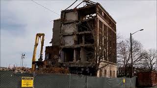 YMCA Demolition Part 2 Neighborhood Housing Rehabs Shepherd Art Campus New Skate Park March 2024 [upl. by Akino]