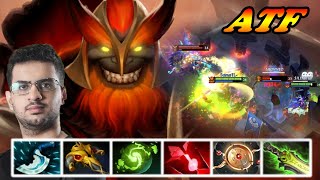 ATF Mars Refresher perfect game saving combo  Dota 2 Pro Gameplay [upl. by Tedra]