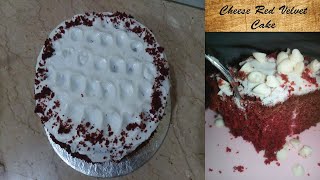 Red Velvet Cake with Cheese Cream by foodies kitchen [upl. by Idelle460]