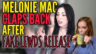 Melonie Mac Responds To Fake Lewd Photos on Chrissie Mayr Podcast GO BOOM [upl. by Nibla]