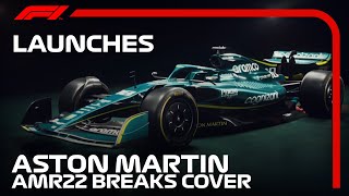 2022 Car Launches Aston Martins AMR22 Breaks Cover [upl. by Nnaytsirk]