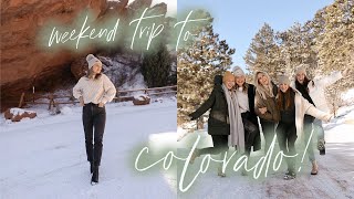 VLOG GIRLS TRIP TO COLORADO  Golden  Denver CO [upl. by Memberg]