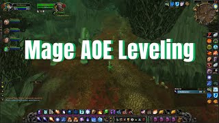 Mage AoE Leveling 5058 WotLK [upl. by Tani]