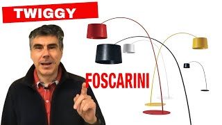 Twiggy Foscarini design ed eleganza [upl. by Ahsiekyt]