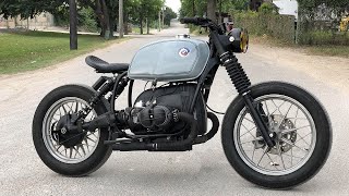 BMW R80 Caferacer Full Timelapse Build [upl. by Aneele888]