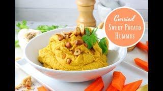 Vegan Curried Sweet Potato Hummus [upl. by Javed]