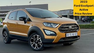 2023 Ford EcoSport Active Price Review  Cost Of Ownership  Practicality  Features  Test Car [upl. by Nho423]