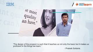 IBM learners at Manipal ProLearn Graduate Hire Program [upl. by Iolenta]