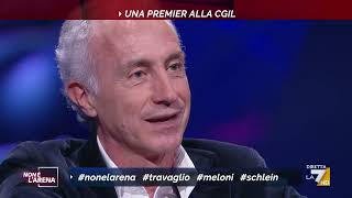 Travaglio su Meloni quotAma raccontarsi come il brutto anatroccoloquot [upl. by Hebert]