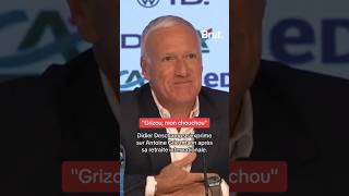 quotGrizou mon chouchouquot  Didier Deschamps réagit au départ dAntoine Griezmann [upl. by Fortunna]