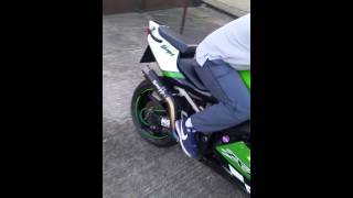 Zx7r 750 race fit exhurst sound [upl. by Nelad]