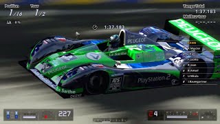 Gran Turismo 5  Pescarolo Sport Courage C60  Peugeot 03 HYBRiD PS3 Gameplay [upl. by Bamford]