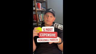 5 most expensive pickleball paddles [upl. by Eselahc383]