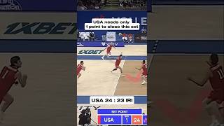 Dramatic match 😱 USA vs Iran [upl. by Benco960]