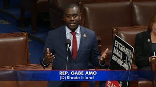 Congressman Gabe Amo urges a vote on the Social Security 2100 Act [upl. by Maite]