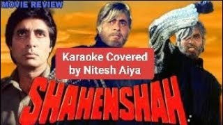 Andheri Raaton Mein  Amitabh Bachchan  Shahenshah  Kishore Kumar  Karaoke cover [upl. by Elena935]