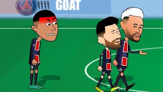 Why Mbappe Hates Neymar and Messi 😱😳 messi neymar mbappe [upl. by Melnick]