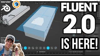 Fluent 20 IS HERE Updated Hard Surface Modeling for Blender AddOn [upl. by Nibaj]