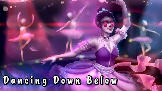 NightcoreSped Up Dancing Down Below by APAngryPiggy amp zablackrose with lyrics [upl. by Adnuhsor]