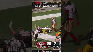 Darnell Savages pick six NFL AmericanFootball Football [upl. by Cagle799]