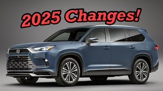 Changes For 2025 Toyota Grand Highlander Hybrid Toyota Has Listened [upl. by Turro]