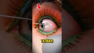 Pourquoi se mettentils des tatouages ​​dans les yeux 😨 [upl. by Oirtemed]