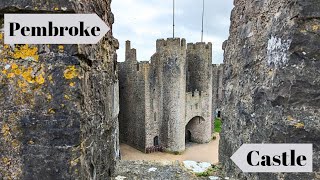 Pembroke Castle History amp Tour  Birthplace Of The First Tudor King [upl. by Sidell]