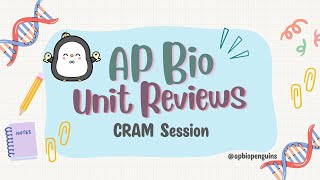 AP Biology Review CRAM Session [upl. by Nagam39]