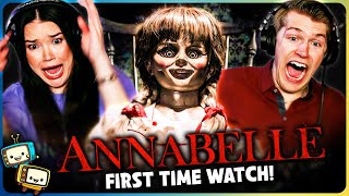 ANNABELLE 2014 Movie Reaction  First Time Watch  Supernatural Horror  Annabelle Wallis [upl. by Meerak741]