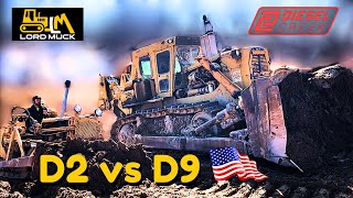 CAT D9H vs CAT D2  Kitty play time [upl. by Lamonica]