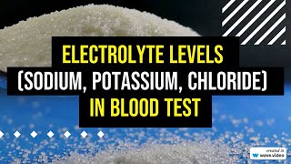 Understanding Electrolyte Levels Sodium Potassium Chloride in Your Blood [upl. by Riedel]