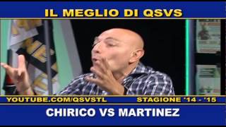 QSVS  CHIRICO VS MARTINEZ  TELELOMBARDIA [upl. by Ynnod]