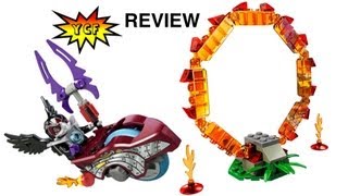 LEGO Chima Ring of Fire 70100 Speedorz Legends of Chima set Review with Razar Minifigure [upl. by Whatley]