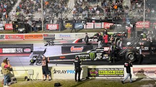 PRO Superstar Shootout Friday night qualifying Top Fuel amp Funny car  BMP [upl. by Yramliw907]