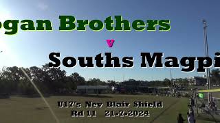 Nev Blair Shield Round 11 Logan Brothers vs Souths 21072024 [upl. by Afihtan]