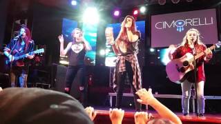 Cimorelli  quotBefore Octobers Gonequot live in Ft Lauderdale  25102015 [upl. by Arihsak]