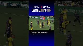 Columbus Crew vs America Resumen Goles  Final  Campeones Cup [upl. by Klinger152]