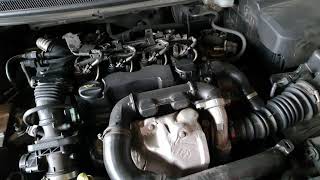 HOW TO REPLACE PCV VALVE FORD FOCUS 16 TDCI  Peugeot  Citroen [upl. by Zalucki]