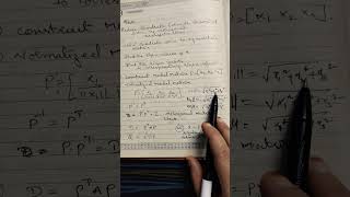 Reduce Quadratic Form to canonical form by Orthogonal transformation part 2 matrices canonical [upl. by Arutak319]