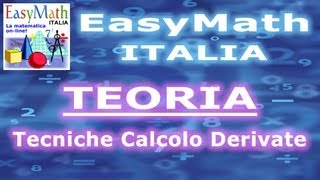 Tecniche di Derivazione con Valori Assoluti Uso Funzione Segno  TEORIA 201306302000 a [upl. by Aicittel]