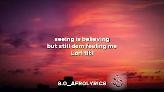 FOLA FEAT BHadboi OML  ALONE LYRICS [upl. by Dekeles]