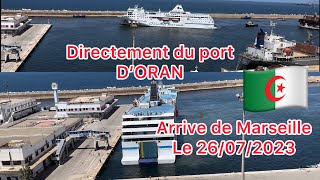 Algérie ferries directe de port d’ORAN [upl. by Neenahs]